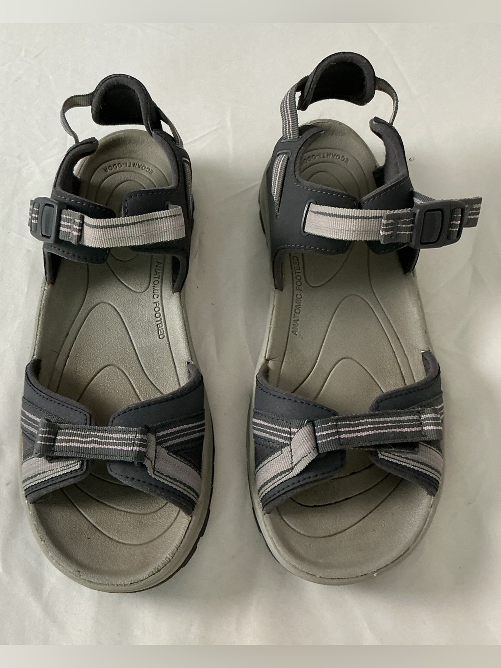 KEEN Terradora II Open Toe Hiking Sandals Grey Pink Women’s Size 10